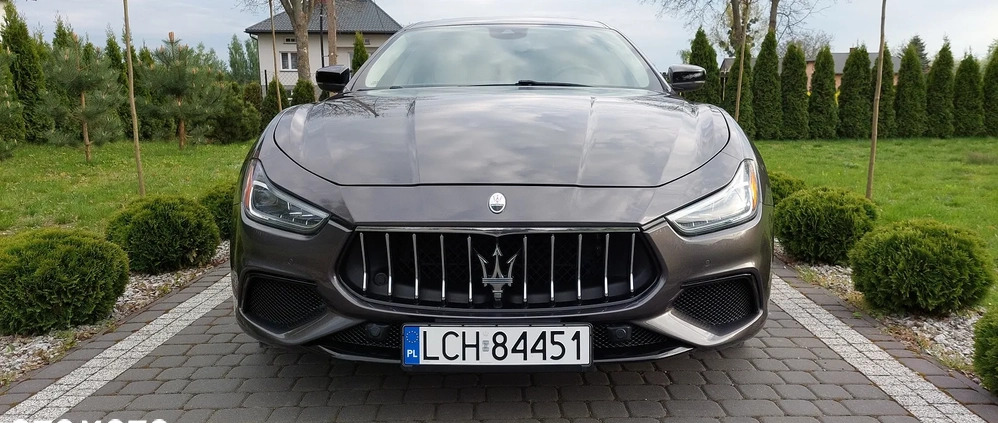 Maserati Ghibli cena 146999 przebieg: 110500, rok produkcji 2018 z Chełm małe 407